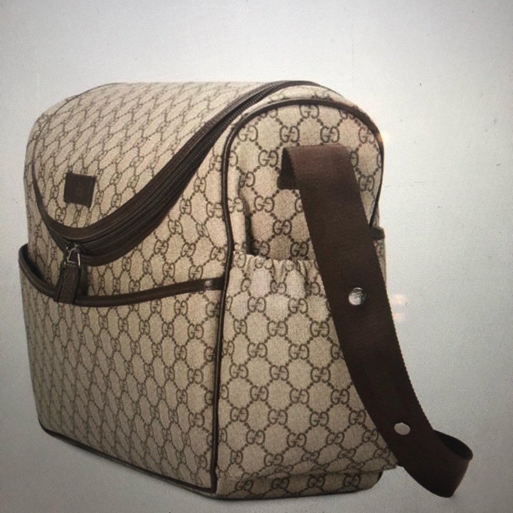 Gucci GG Supreme Diaper Bag